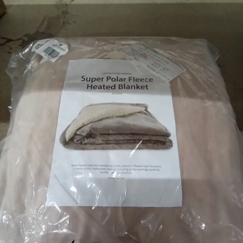 SUPER POLAR FLEECE 160 X 120 CM BLANKET (ROSE) 