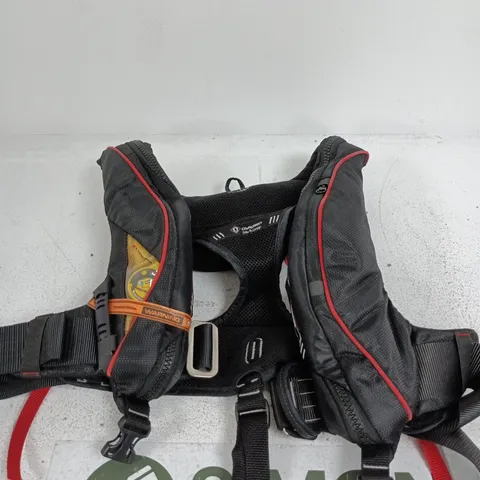 CREWSAVER ERGOFIT 190 OS LIFE JACKET – BLACK/RED TRIM