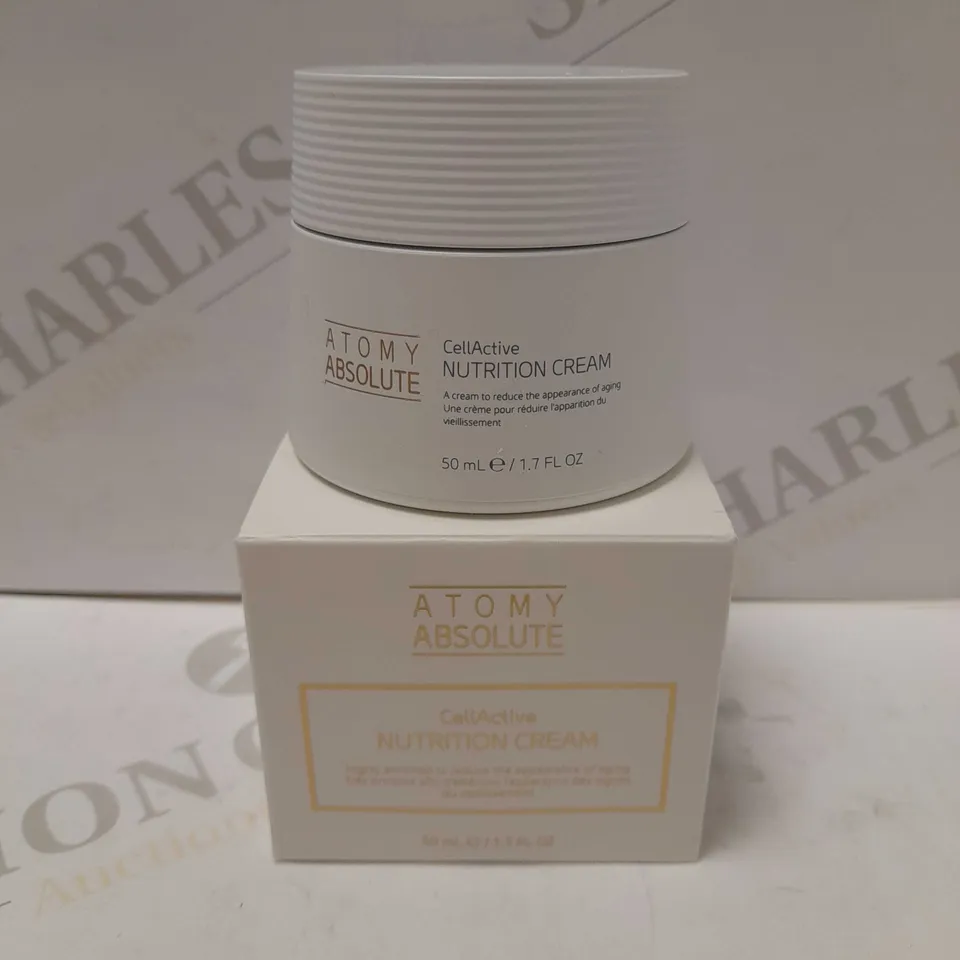 ATOMY ABSOLUTE CELLACTIVE NUTRITION ANTIAGING WRINKLE CREAM 50ML