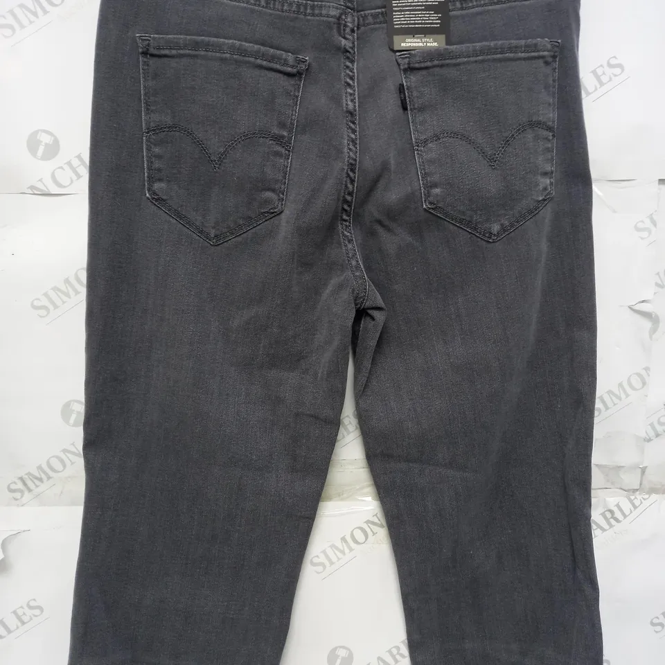 MENS LEVI HIGH RISE SLIM STRAIGHT JEANS 28 X 32