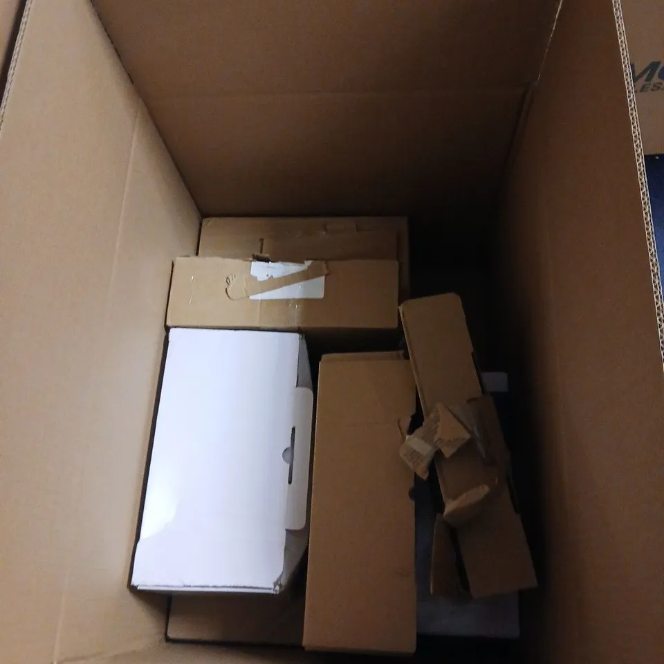 BOX OF APPROXIMATELY 10 ASSORTED PRINTER TONER CARTRIDGES