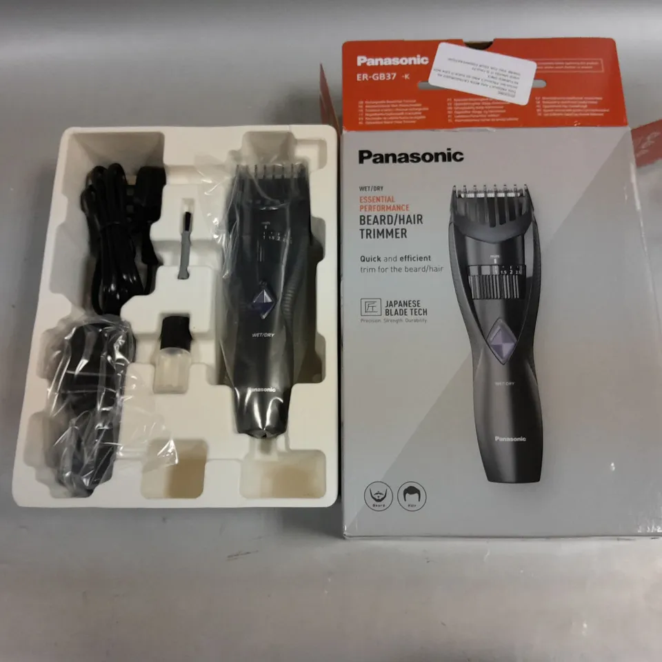 PANASONIC WET/DRY BEARD/HAIR TRIMMER 