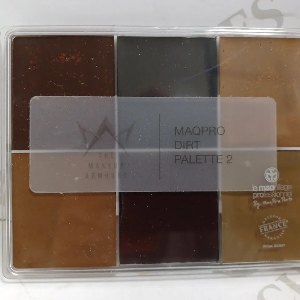 THE MAKEUP ARMOURY MAQPRO DIRT PALETTE 2