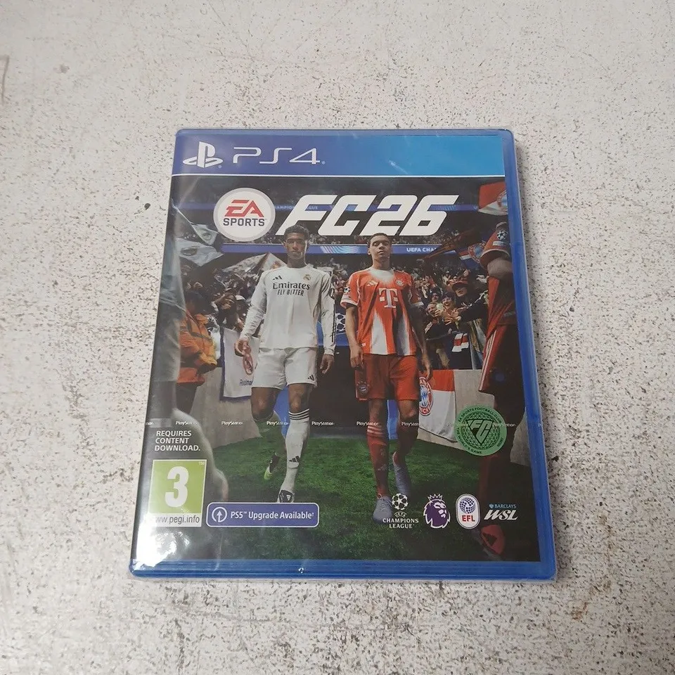 SEALED FC26 FOR PS4
