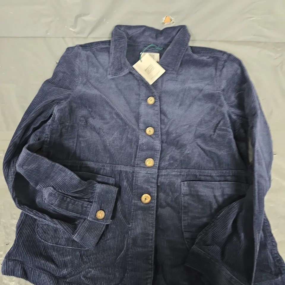 WHITE STUFF CARRIE CORD JACKET IN DARK NAVY - 10