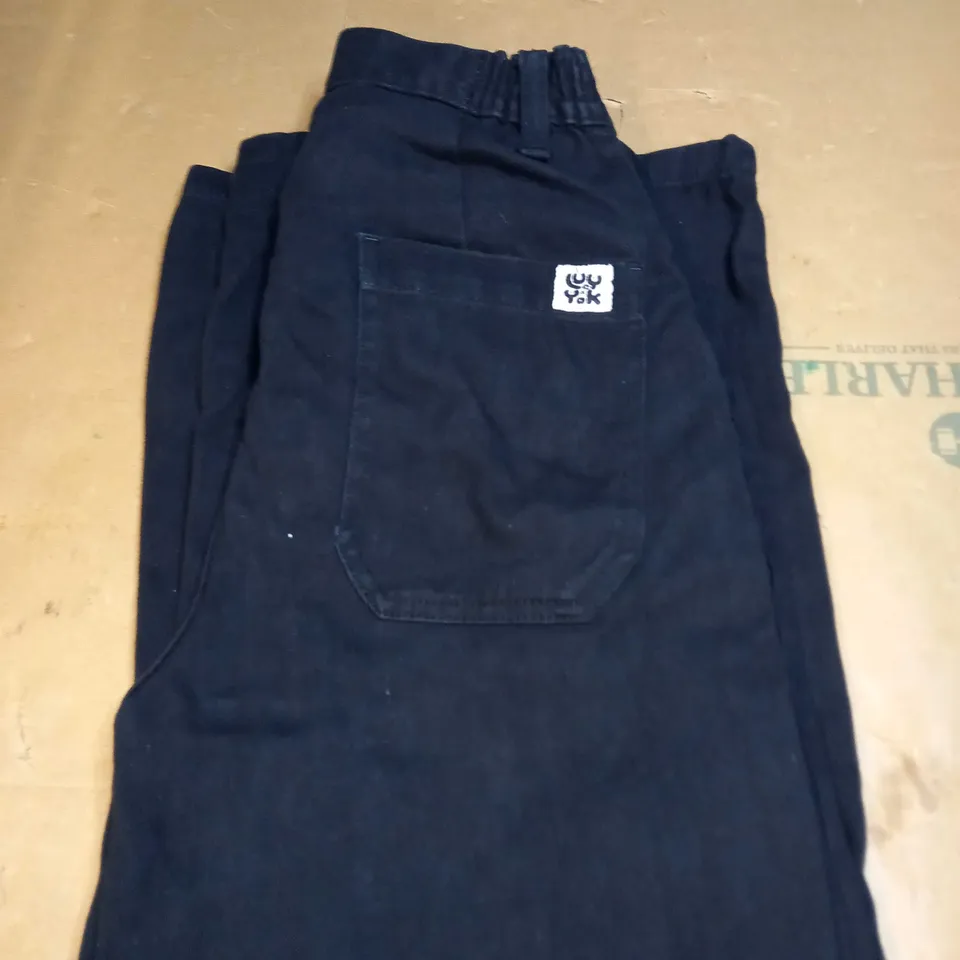 LUCY AND YAK WIDE LEG DENIM JEANS SIZE UNSPECIFIED