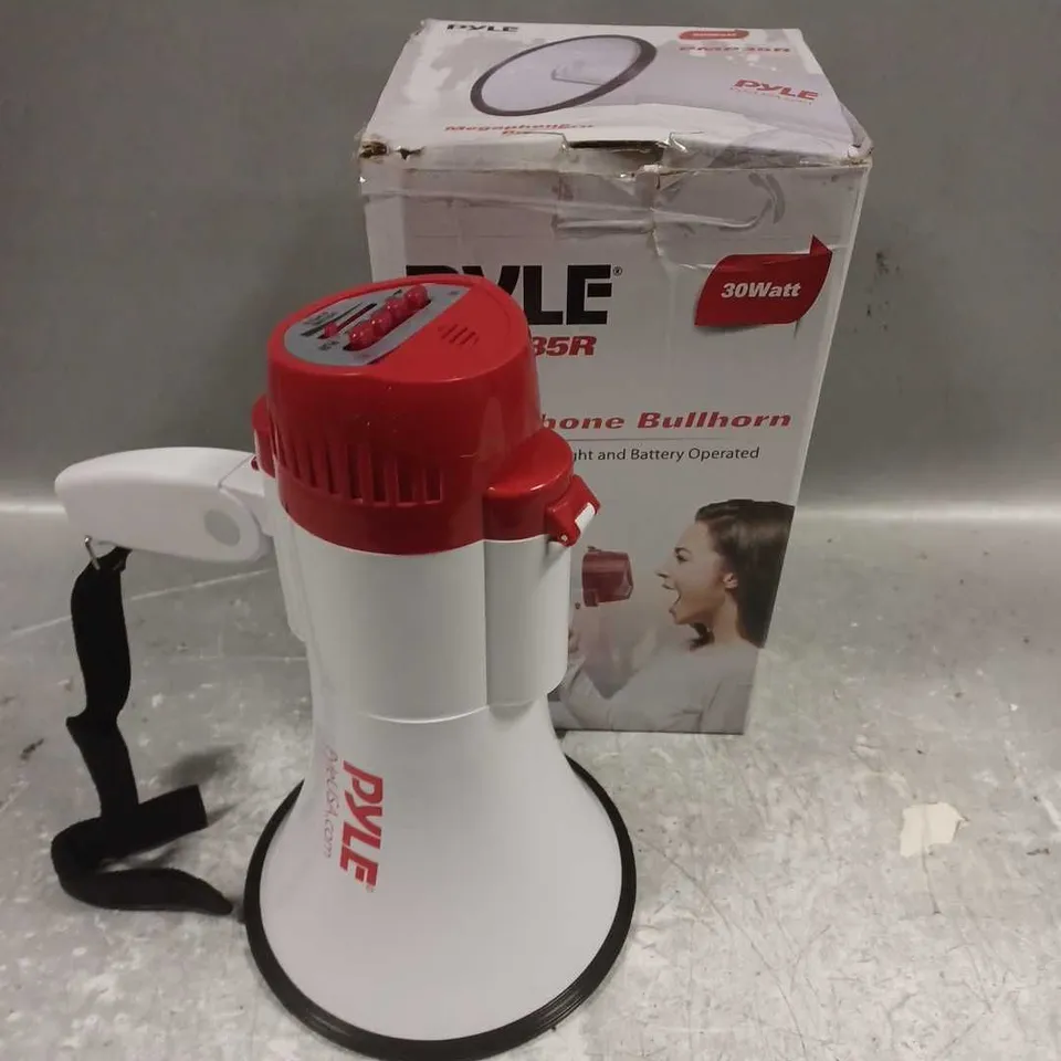 BOXED PYLE PMP35R MEGAPHONE 