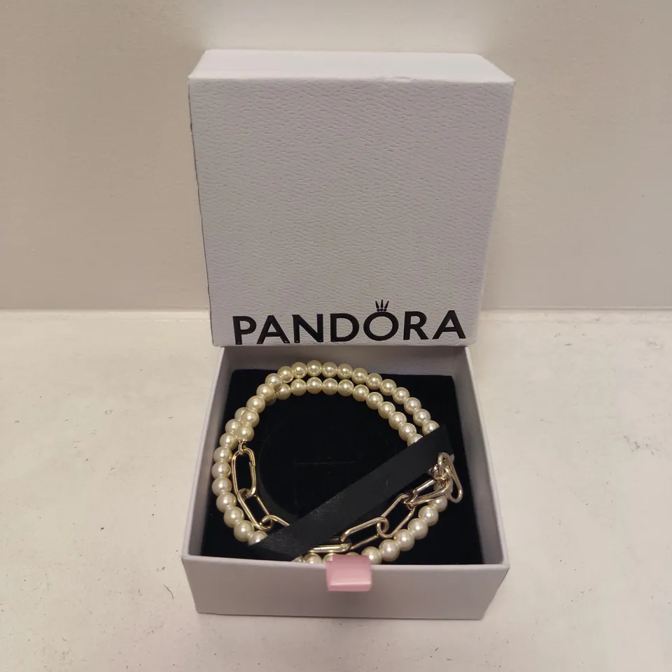 BOXED PANDORA ME FRESHWATER CULTURED PEARL NECKLACE