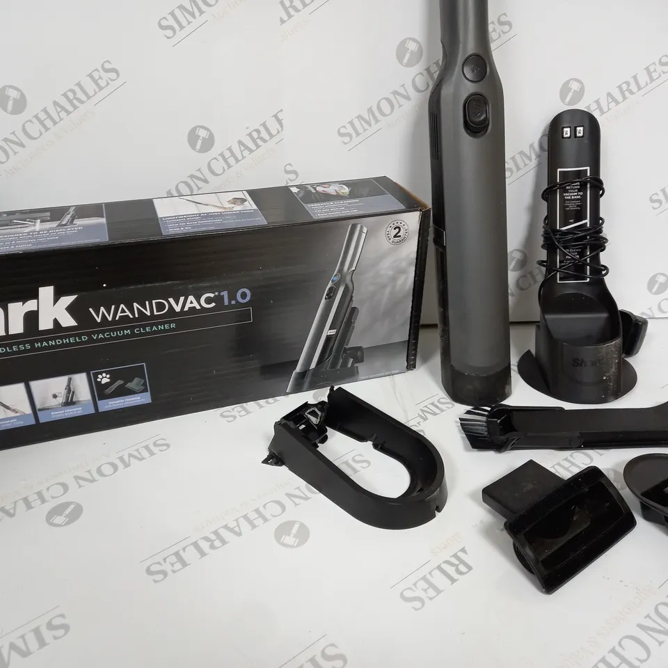 BOXED SHARK CORDLESS HANDHELD VACUUM CLEANER WV200UK