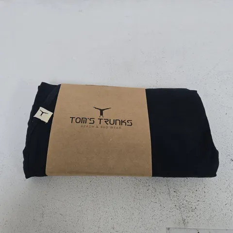 TOM'S TRUNKS BEACHWEAR – NAVY & WHITE, XL