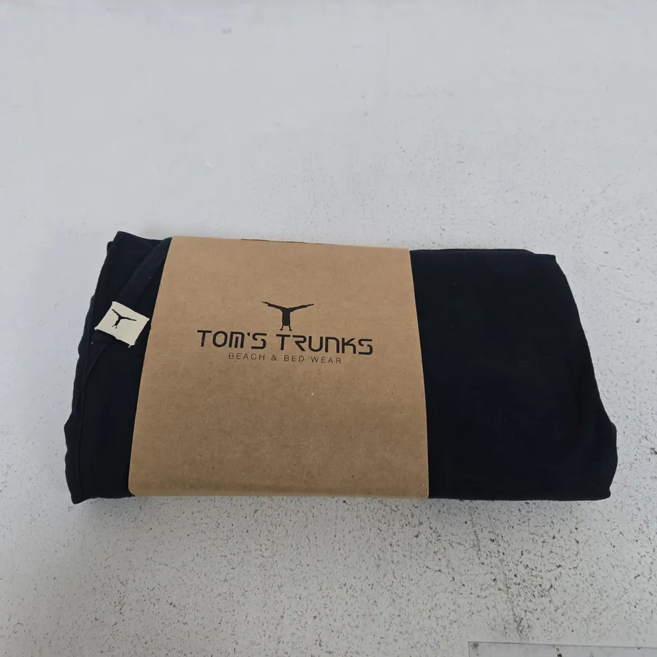 TOM'S TRUNKS BEACHWEAR – NAVY & WHITE, XL