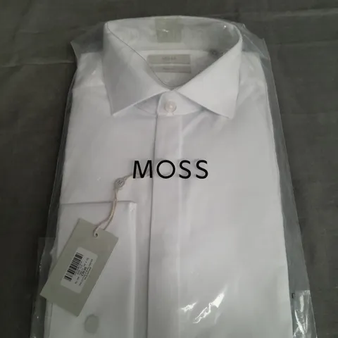 SEALED MOSS SLIM FIT WHITE SHIRT - 14 1/2 - 37