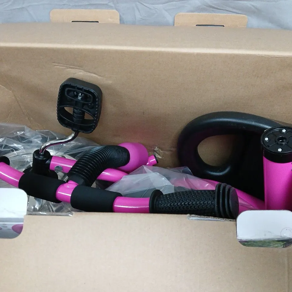 XOOTZ BUBBLE GO TRICYCLE – PINK (BOXED), AGE 3+