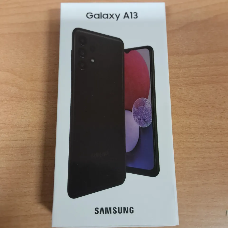 BOXED SAMSUNG GALAXY A13 64GB IN BLACK - SM-A137F