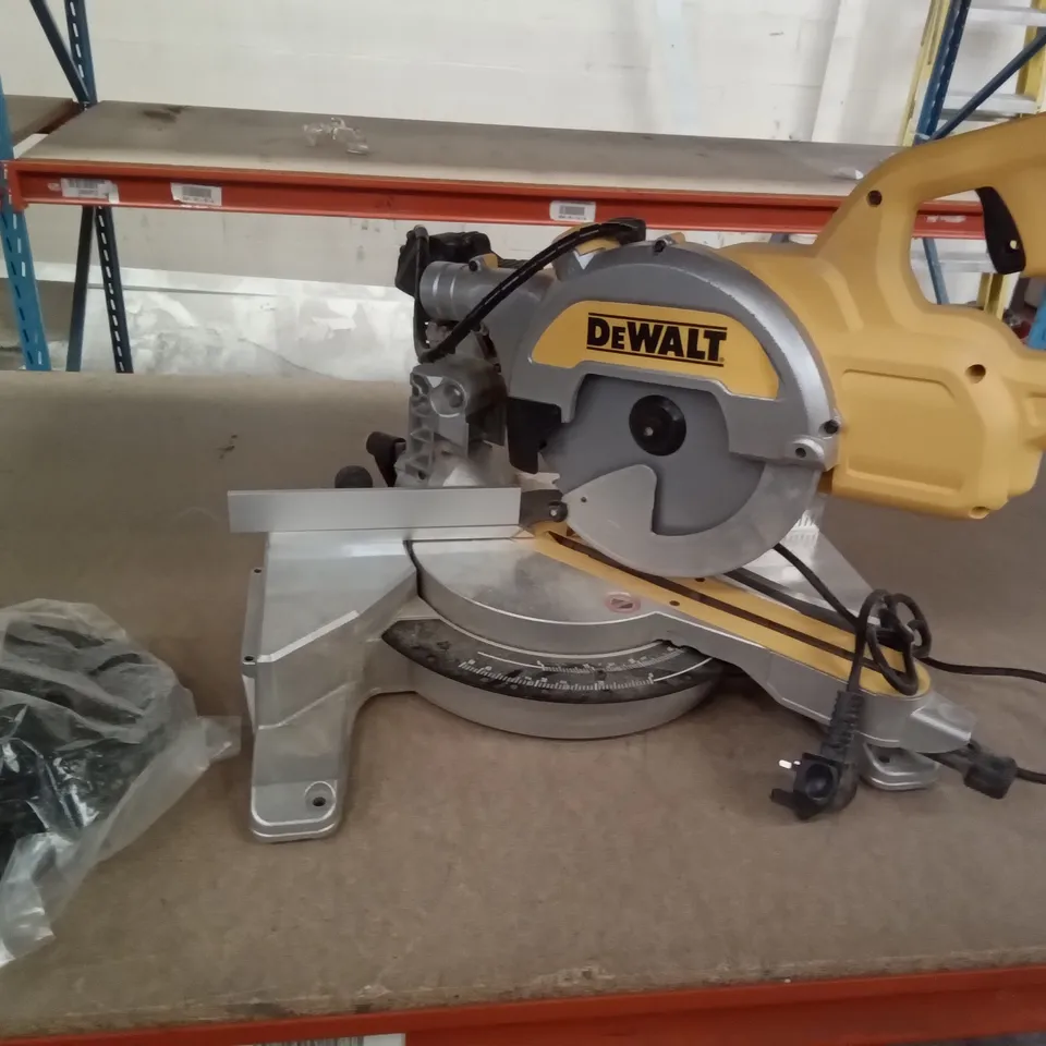 BOXED DEWALT MITRE SAW