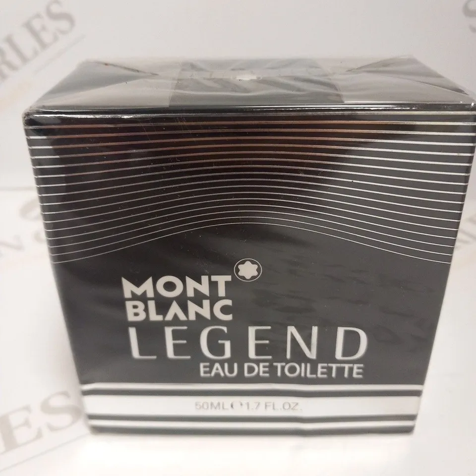 BOXED AND SEALED MONT BLANC LEGEND EAU DE TOILETTE 50ML