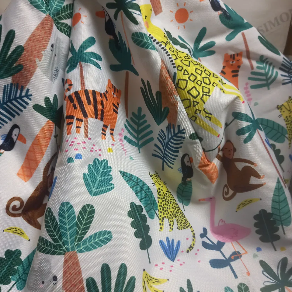 BRAND NEW ANIMAL PRINT SAFARI THEMED KIDS BEAN BAG