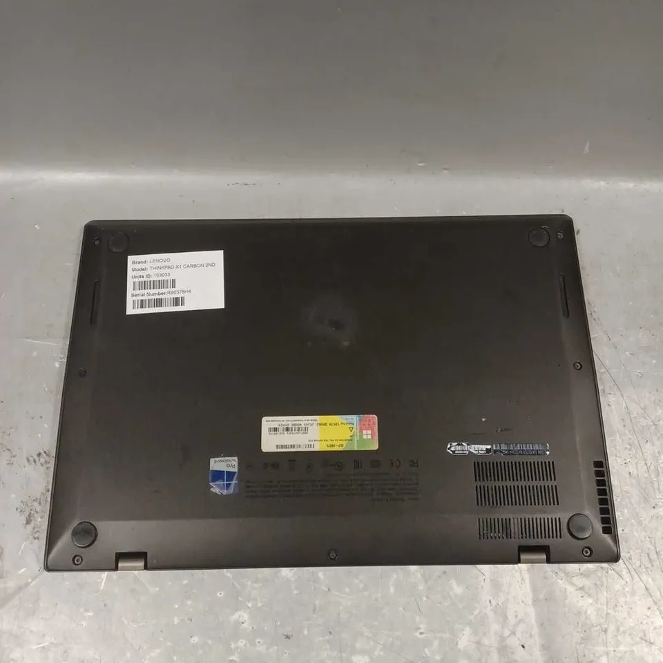 LENOVO THINKPAD X1 CARBON 2ND LAPTOP