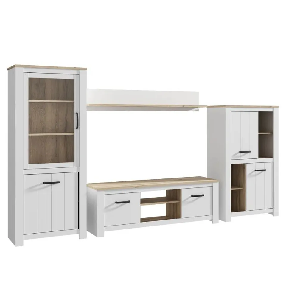BOXED ELARA ENTERTAINMENT UNIT FOR TVS UP TO 85" (8 BOXES)