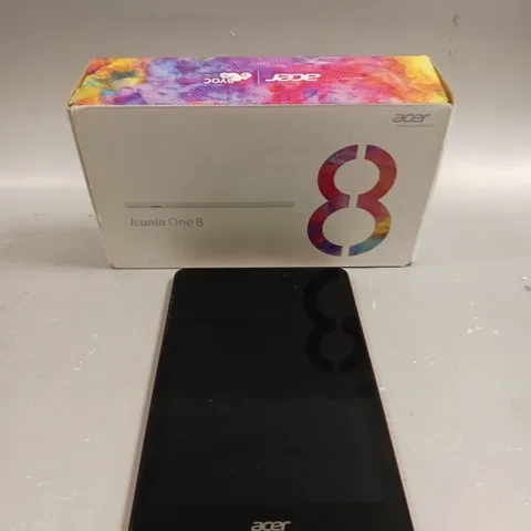 BOXED ACER ICONIA ONE 8 TABLET