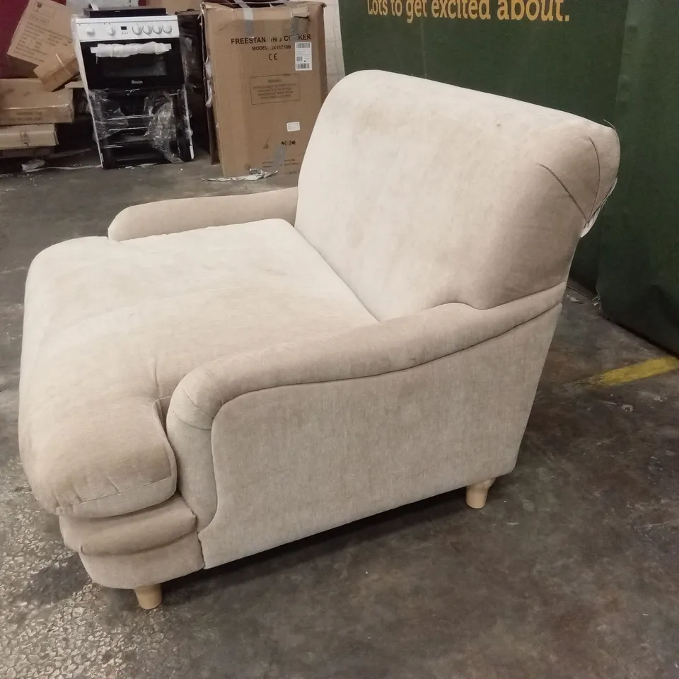 LPD HOME PLUMPTON SAHARA CHENILLE ARMCHAIR RRP £449