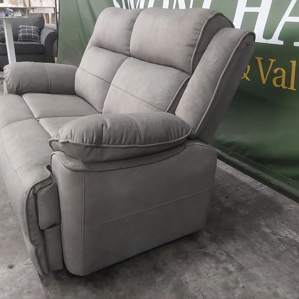 QUALITY DESIGNER CASSIA VELVET UPHOLSTERED 2-SEATER SOFA