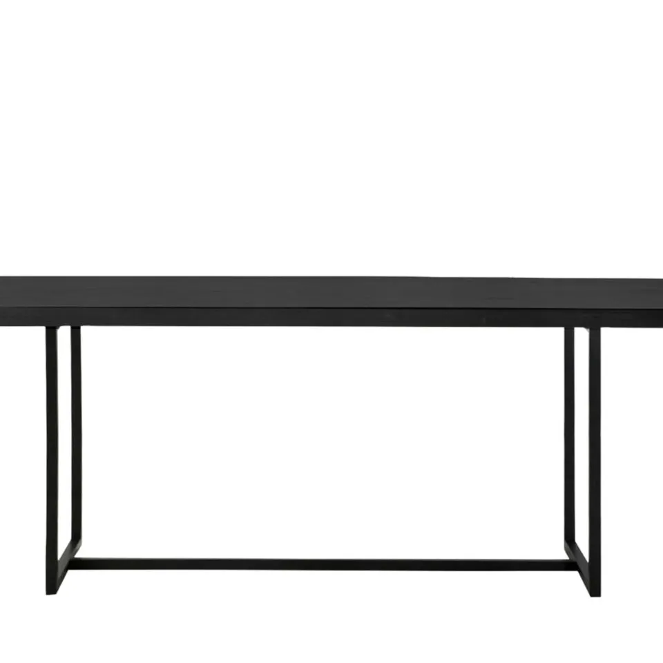  BOXED FORDEN ROUND DINING TABLE BLACK 