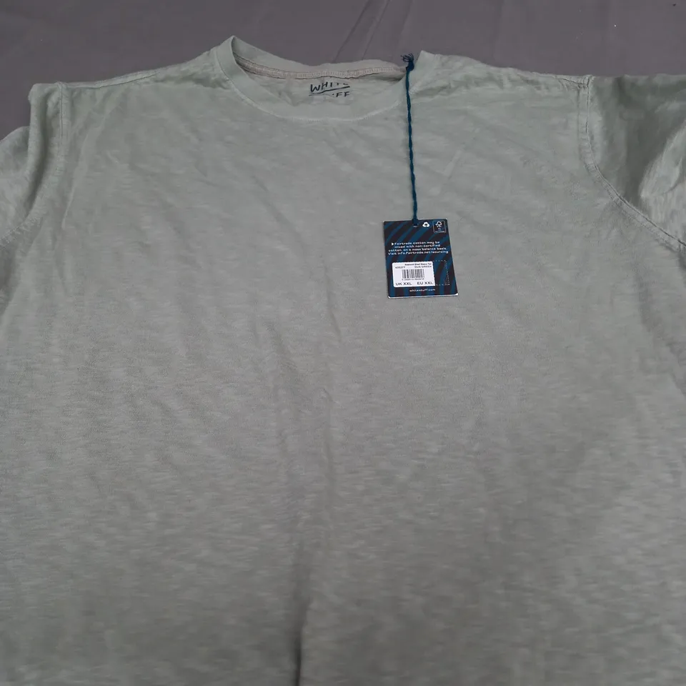 WHITE STUFF KHAKI T-SHIRT - XXL
