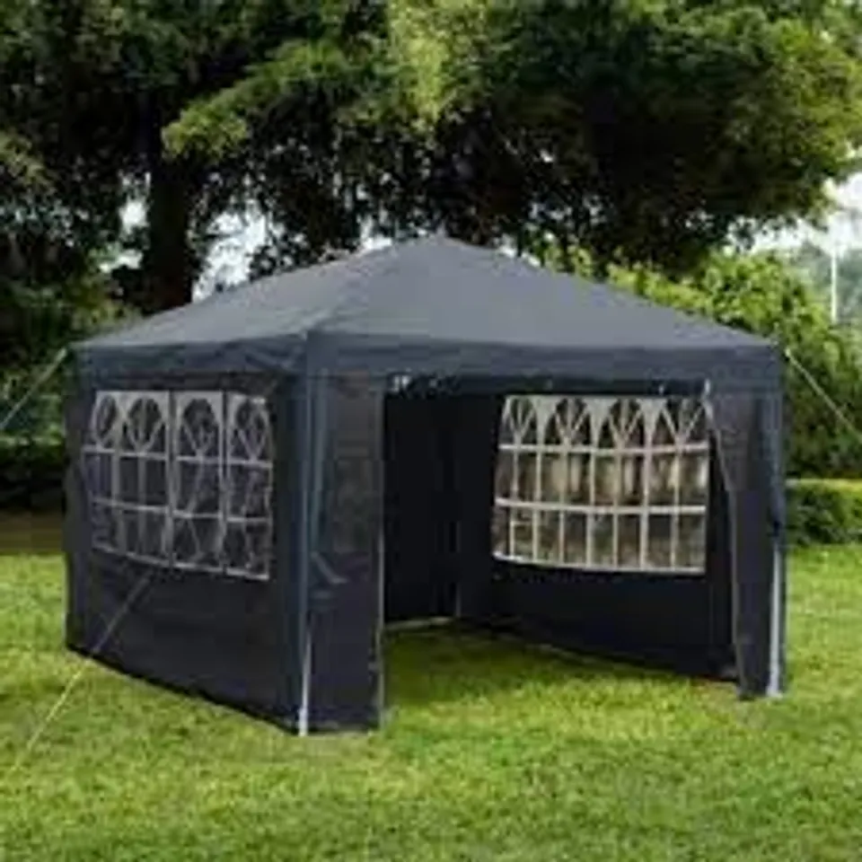 BOXED SHAPIRO METAL PARTY TENT - GREY