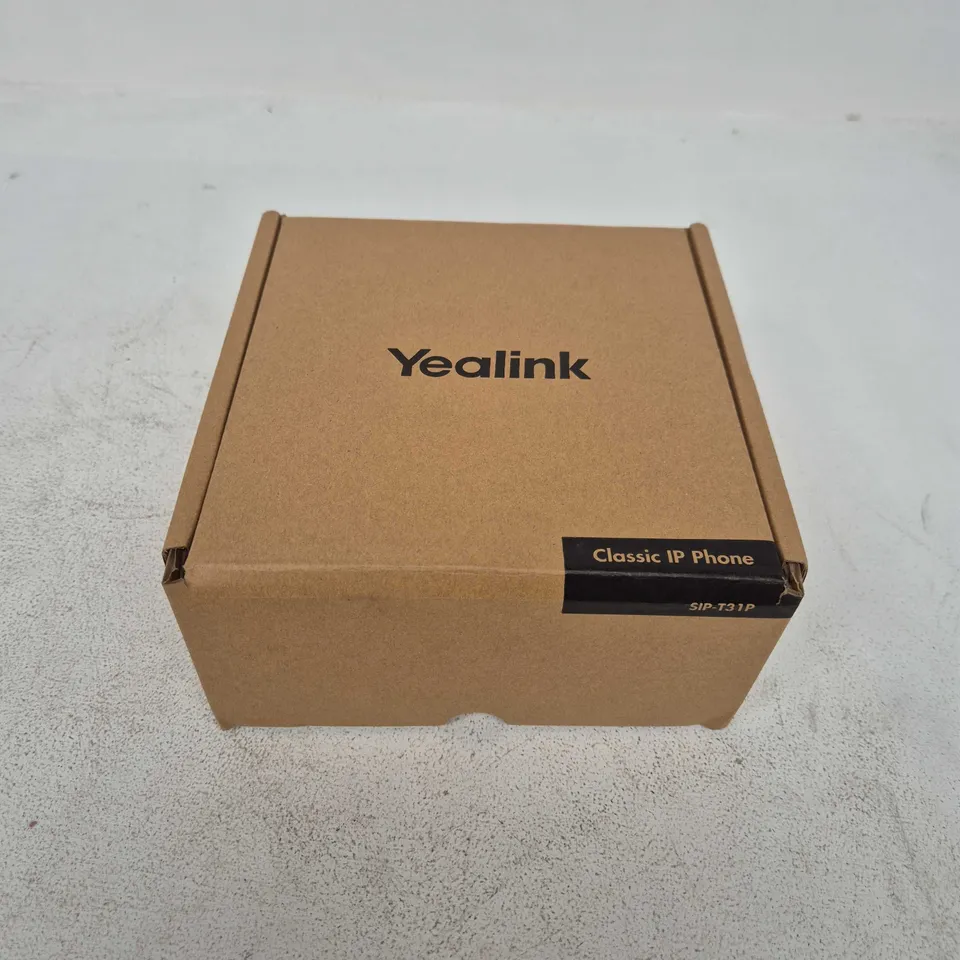 BOXED YEALINK CLASSIC IP PHONES (SIP-T31P)