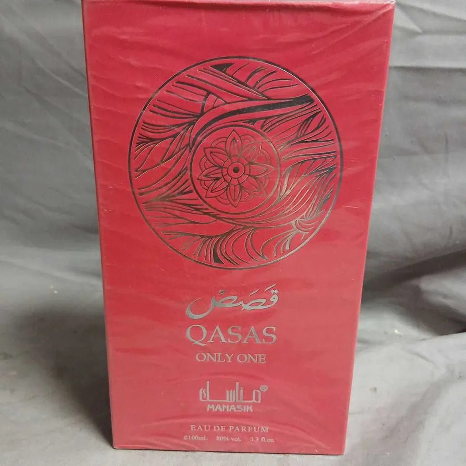 BOXED AND SEALED QASAS ONLY ONE MANASIK EAU DE PARFUM 100ML