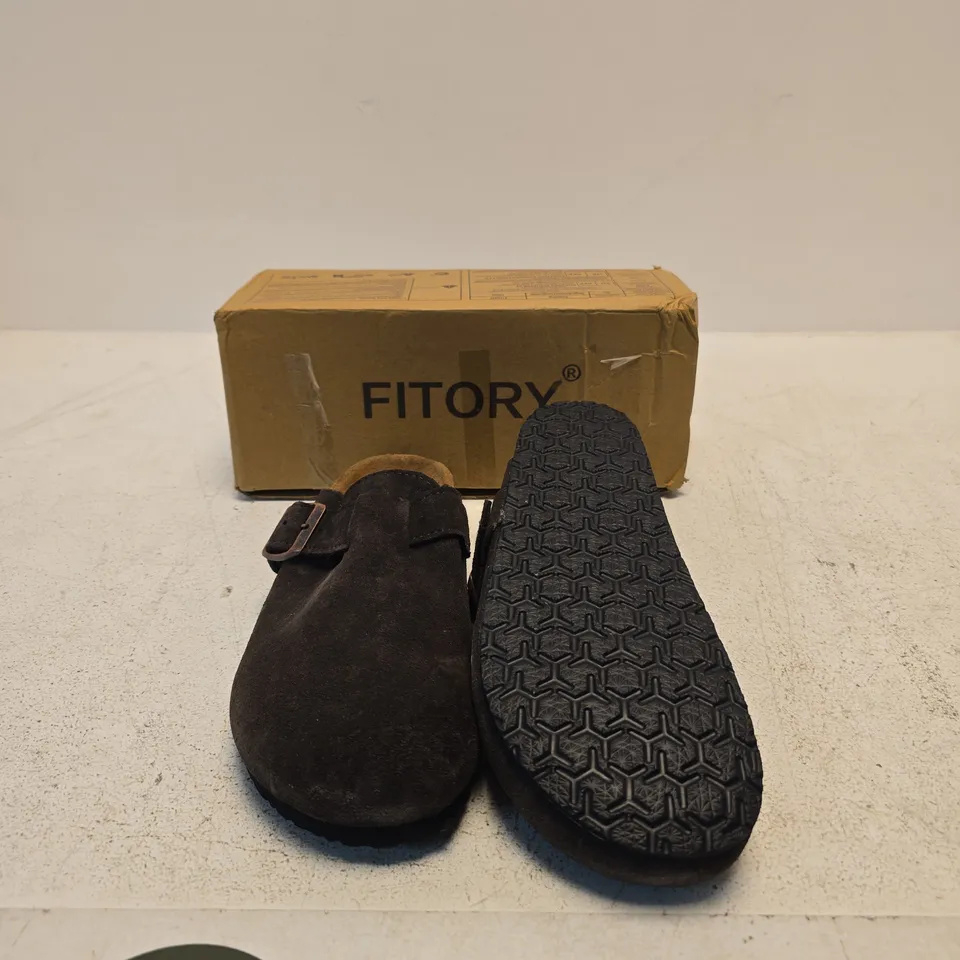FITORY MOCHA SLIP-ON MULE – US 7, WOMEN'S