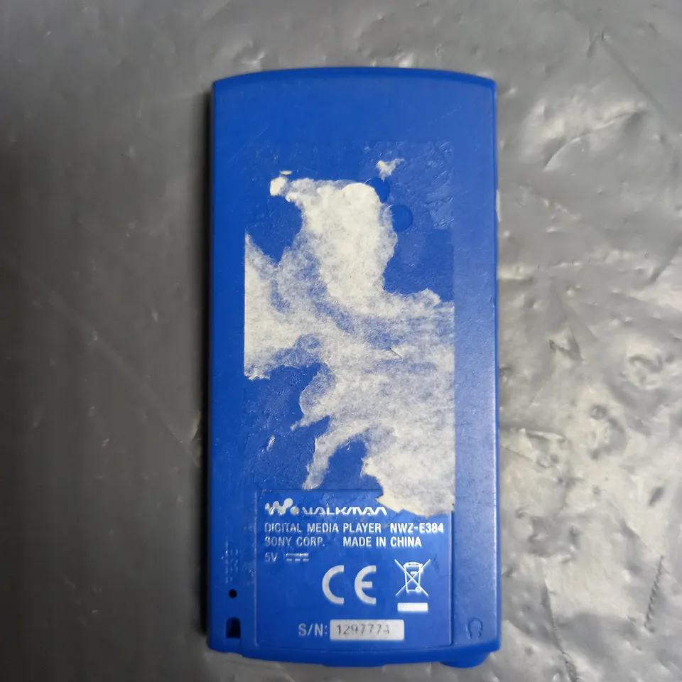 SONY WALKMAN NWZ-E384 DIGITAL MEDIA PLAYER 