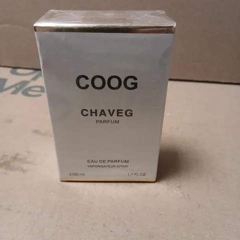 BOXED AND SEALED COOG CHAVEG PARFUM EAU DE PARFUM 50ML
