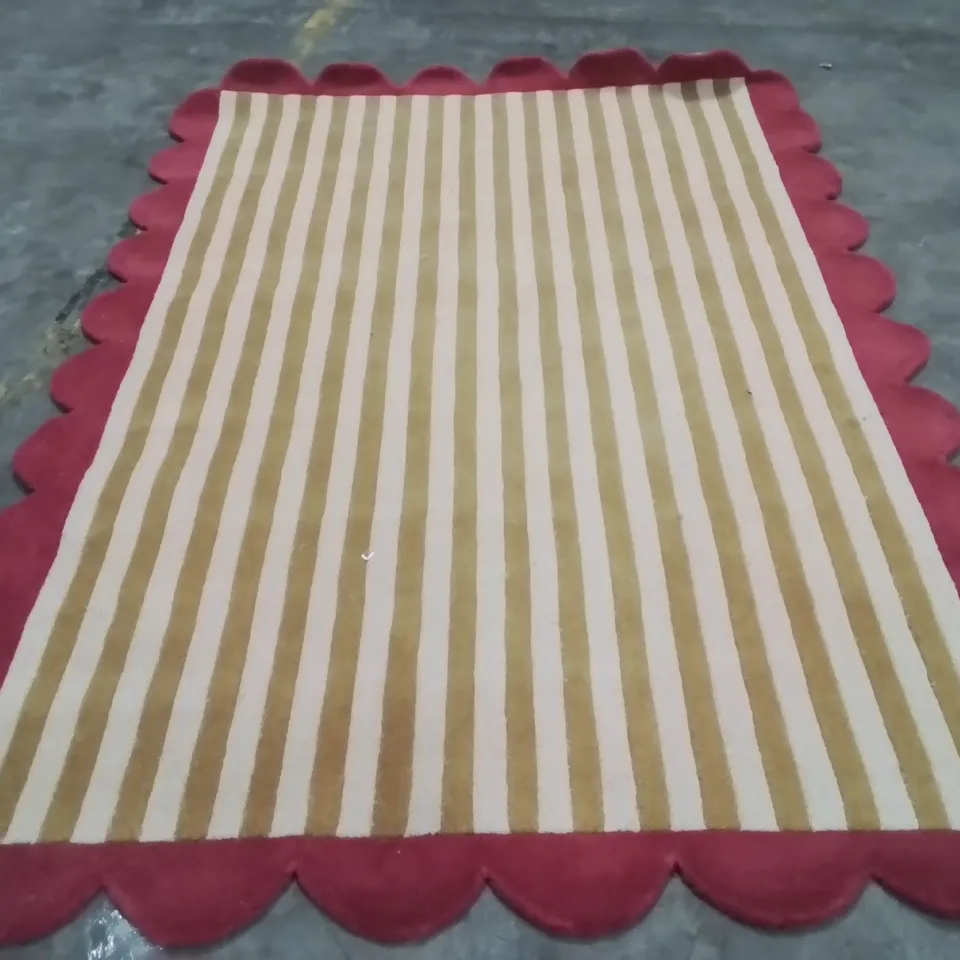 QUALITY DESIGNER AREA RUG - APPROXIMATELY 230X160CM