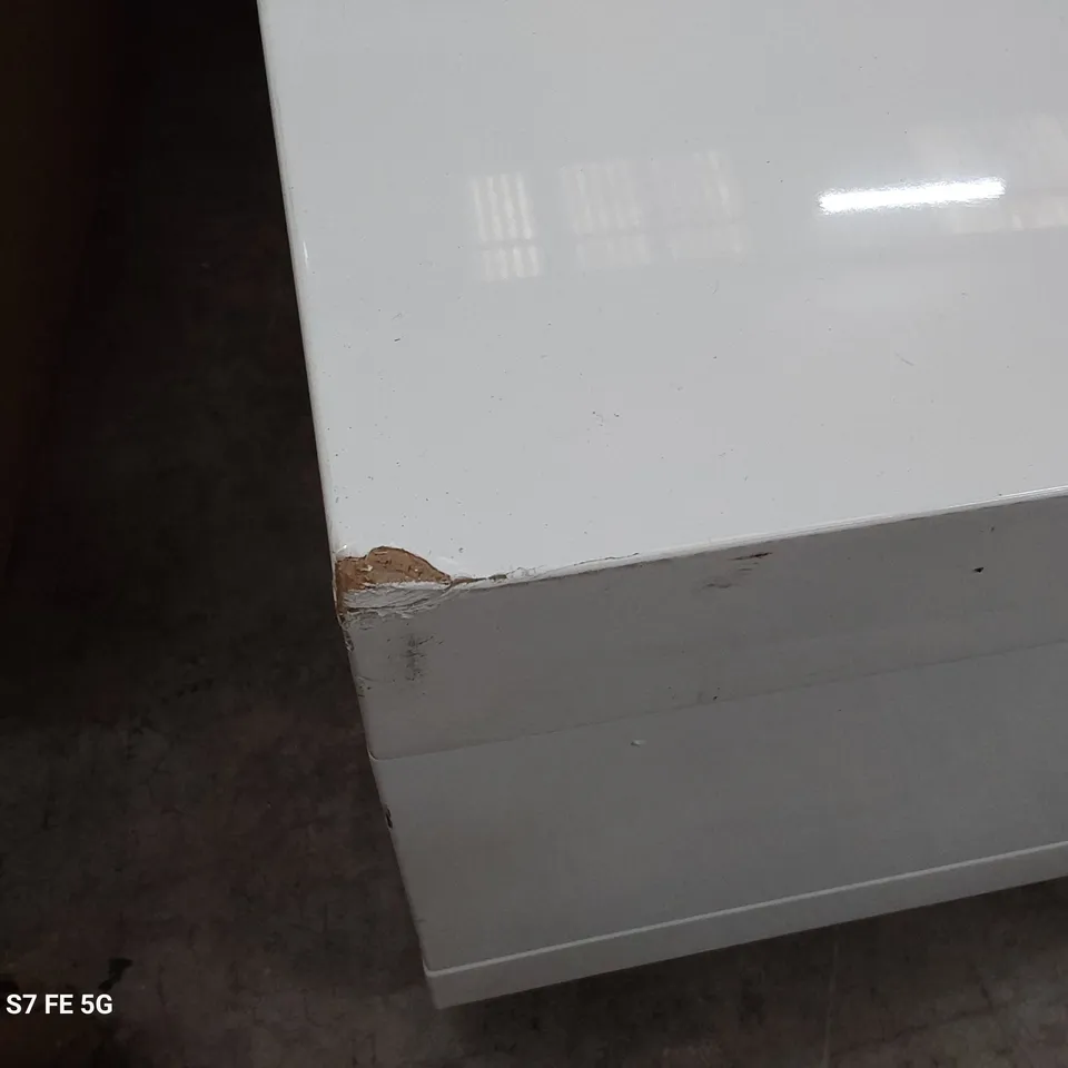 DESIGNER LOW TV UNIT WHITE