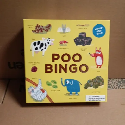 SEALED ANIMAL POO BINGO GAME