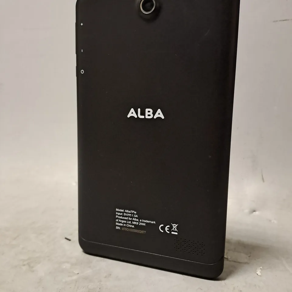 ALBA 7 PIE BLACK TABLET