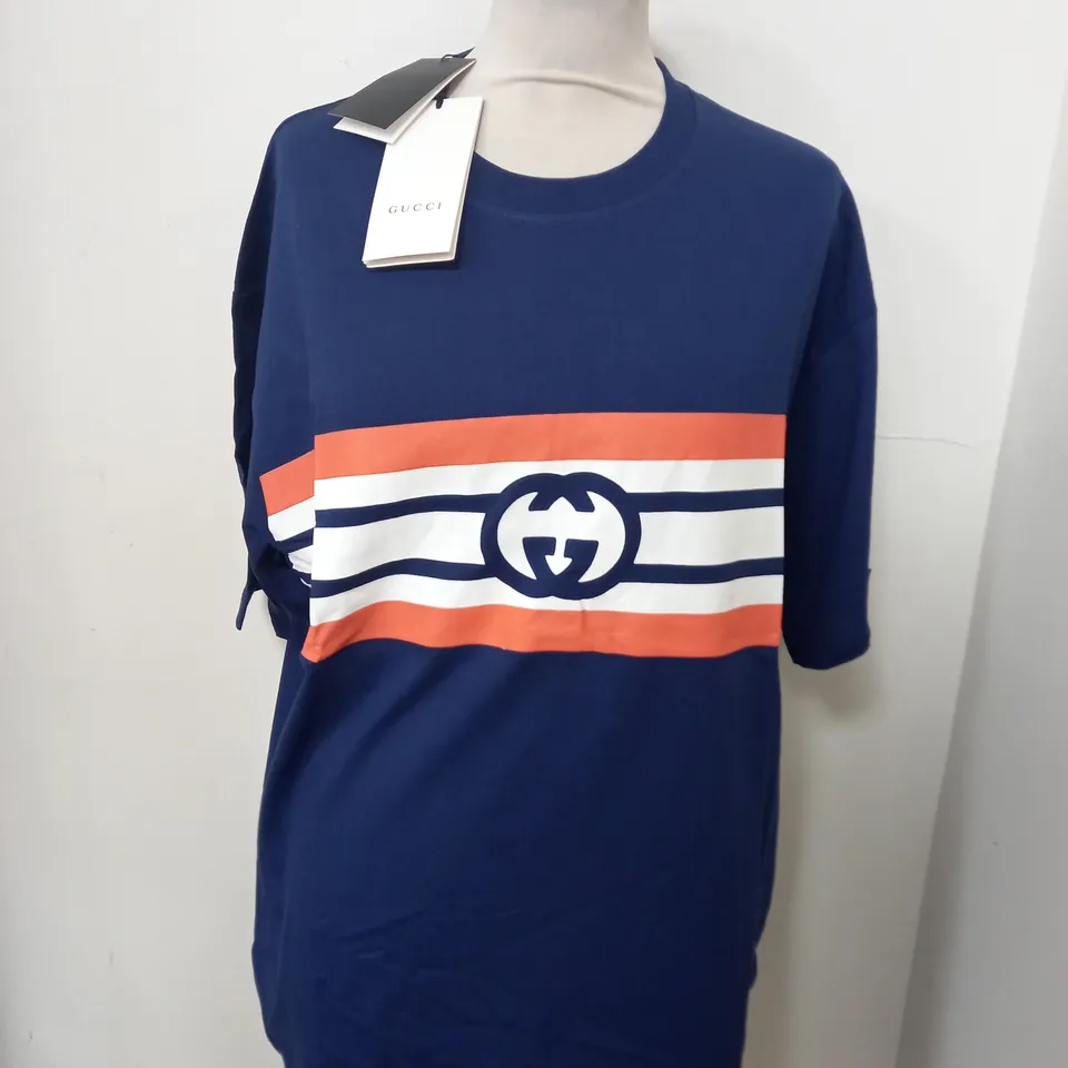 GUCCI CASUAL GRAPHIC T-SHIRT SIZE L