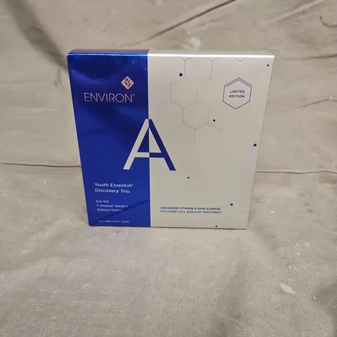SEALED ENVIRON YOUTH ESSENTIA DISCOVERY TRIO ADVANCED VITAMIN A SKIN SCIENCE