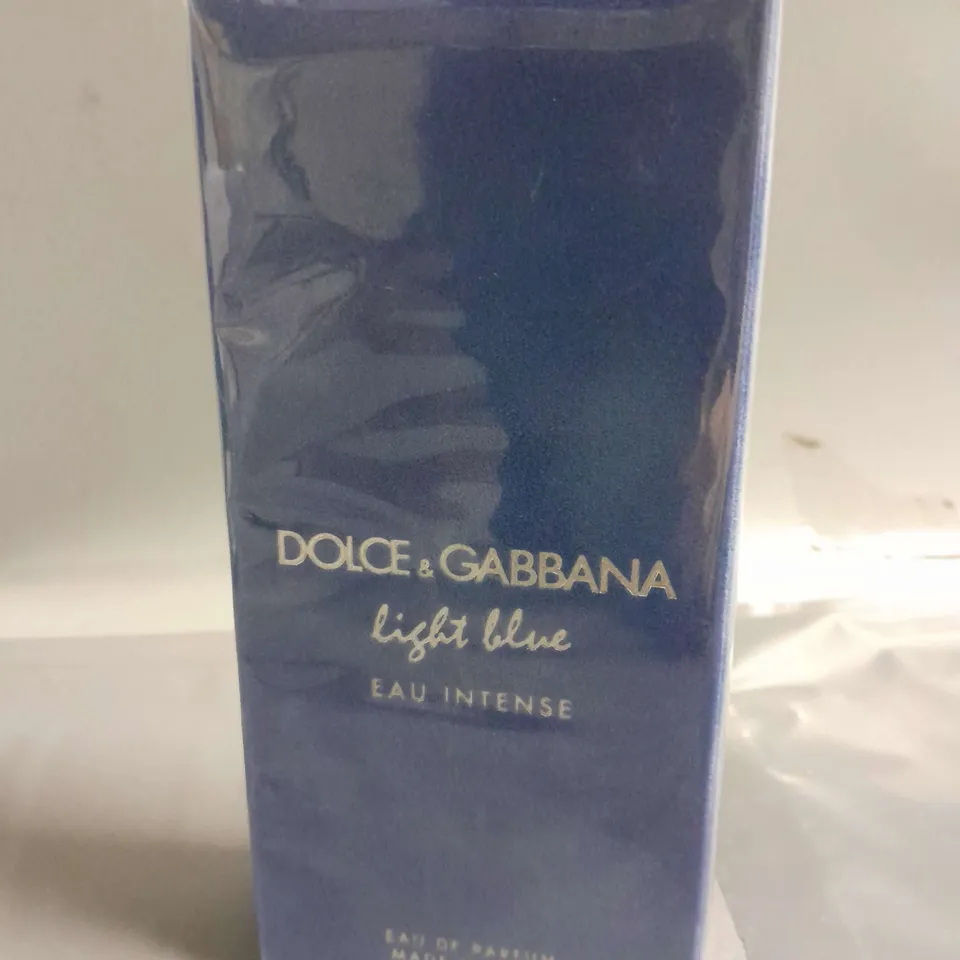 BOXED AND SEALED DOLCE&GABBANA LIGHT BLUE INTENSE EAU DE PARFUM 100ML