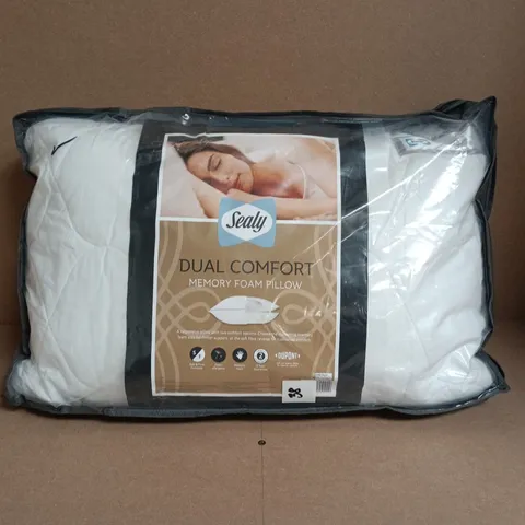 SEALY DUAL COMFORT MEMORY FOAM PILLOW