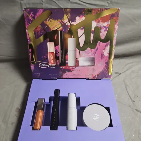 FENTY BEAUTY BEST OF LIP, EYE & SKIN 4PCE BEAUTY SET