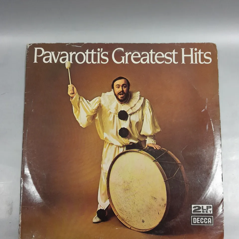 PAVAROTTI'S GREATEST HIT VINYL 