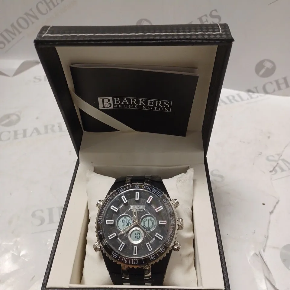 BARKERS OF KENSINGTON AERO SPORT WATCH 