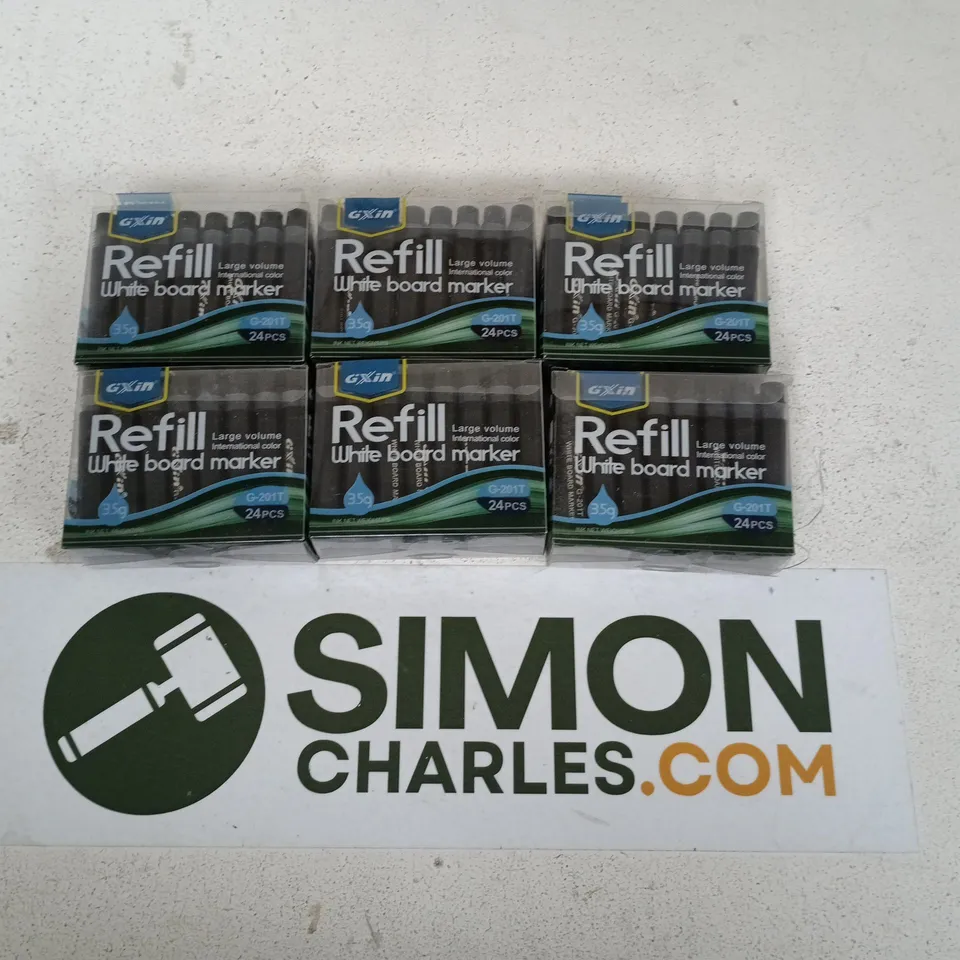 REFILL WHITEBOARD MARKERS – 6 BOXES.