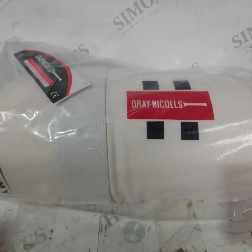 GRAY-NICOLLS ACADEMY ALL IN ONE 360 THIGHGUARD IN WHITE
