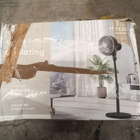 BOXED 10" OSCILLATING FAN 