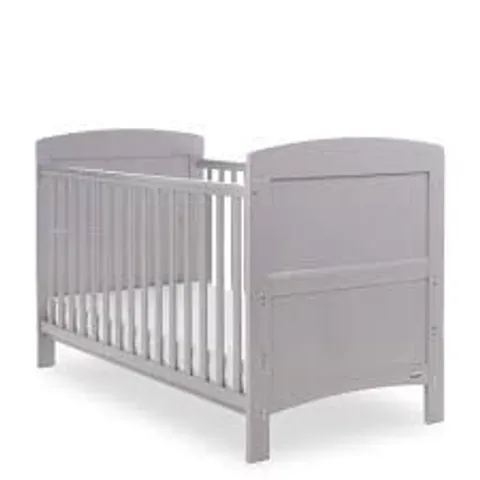 BOXED OBABY GRACE COT BED - WARM GREY (1 BOX)