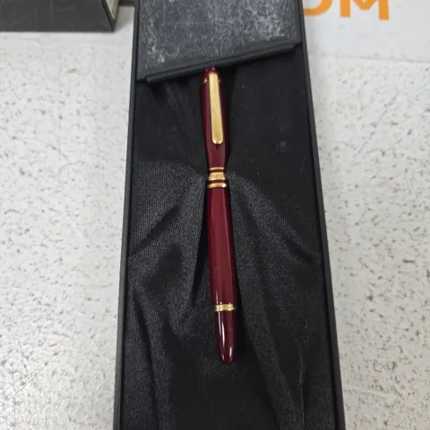 MONTBLANC BORDEAUX FOUNTAIN PEN β MOZART EDITION (HOMMAGE Γ MOZART)